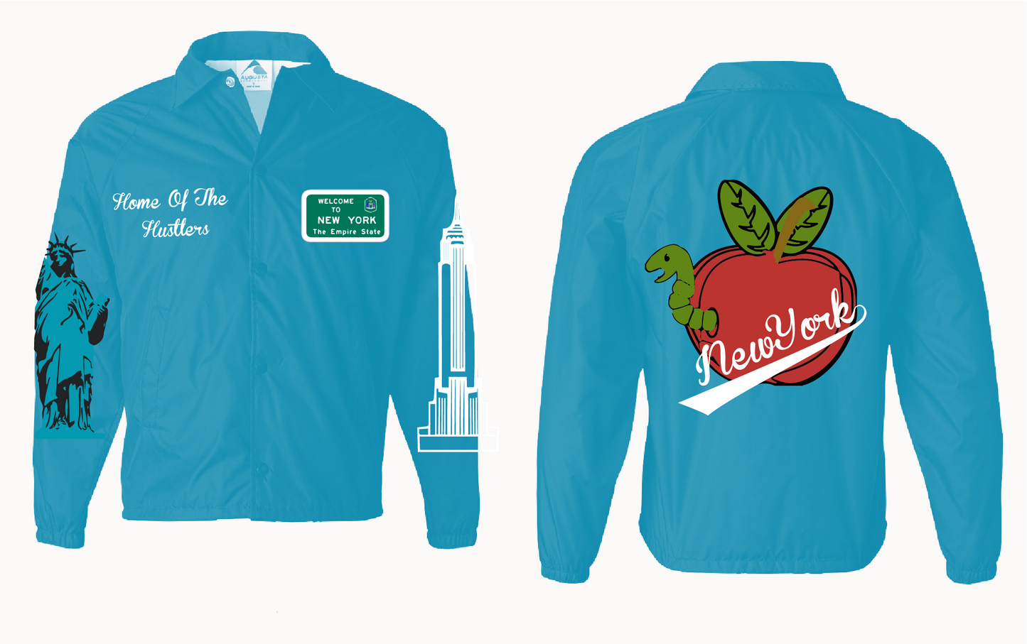 Big Apple Jackets - Light Blue