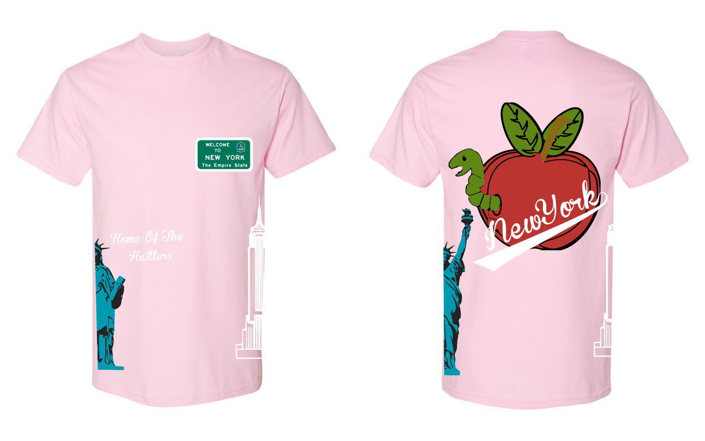 Big Apple T-shirt - Pink