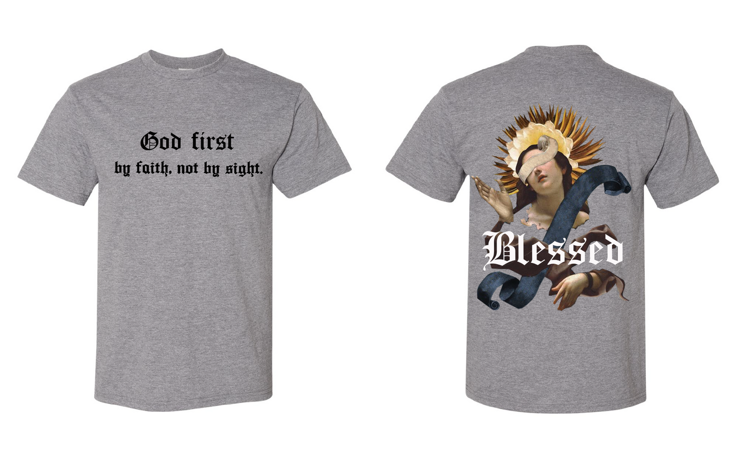 Blessed T-shirt - Grey