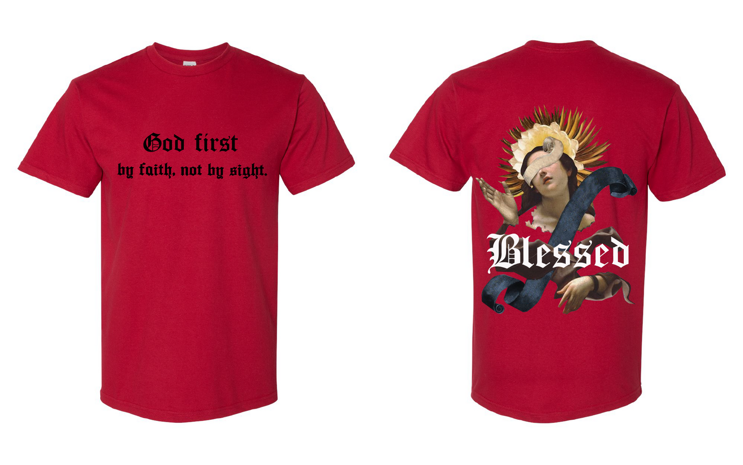 Blessed T-shirt - Red